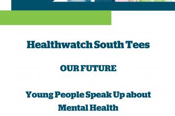 Healthwatch Young people's mental health Report front cover